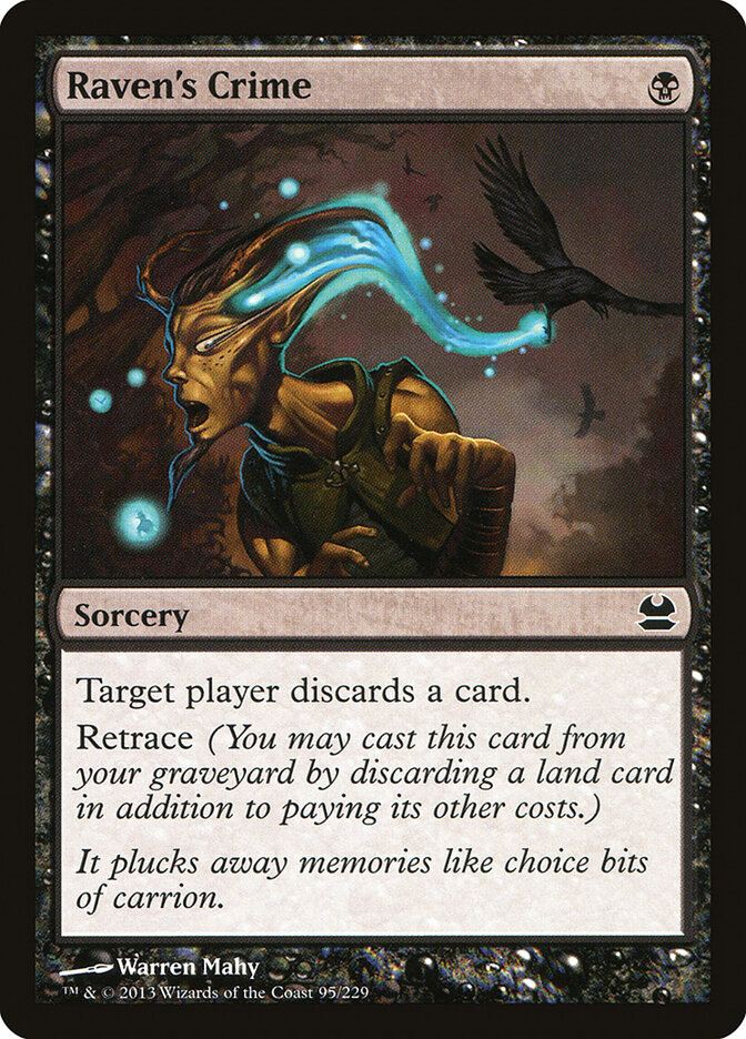 Raven's Crime card front