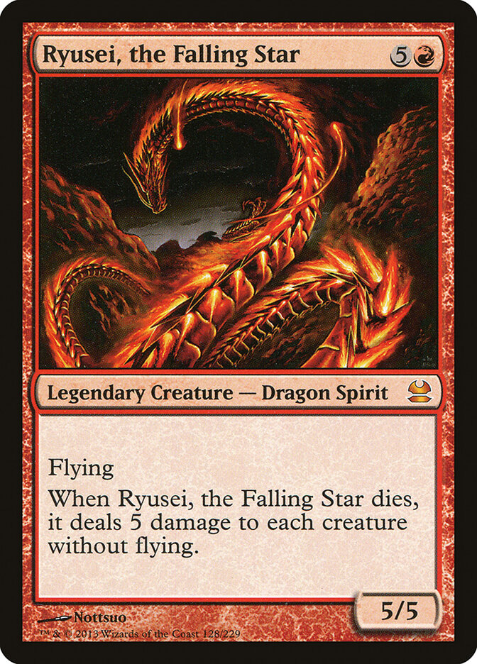 Ryusei, the Falling Star card front