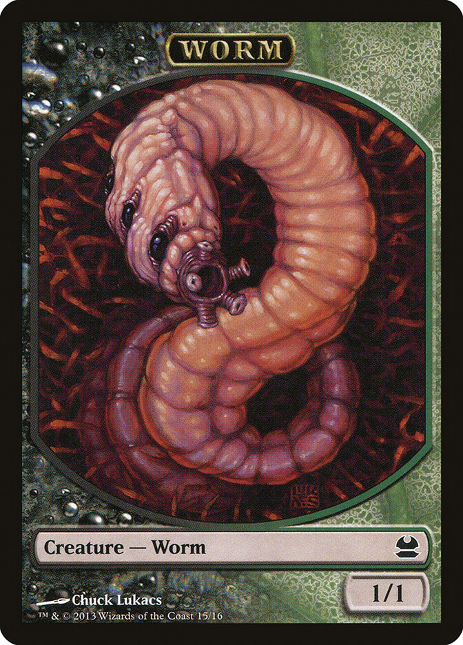 Worm card front