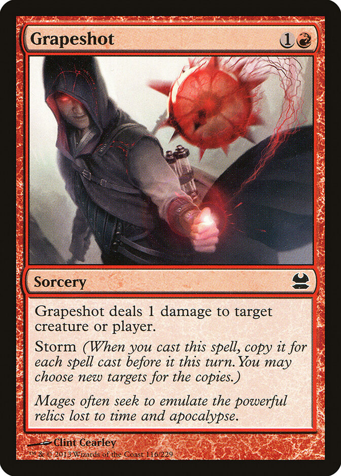 Grapeshot card front