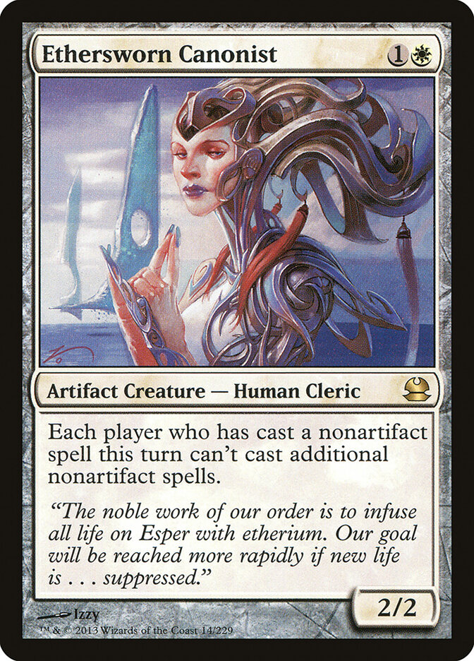 Ethersworn Canonist card front