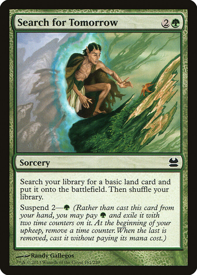 Search for Tomorrow card front