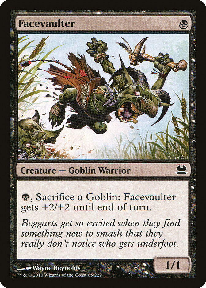 Facevaulter card front