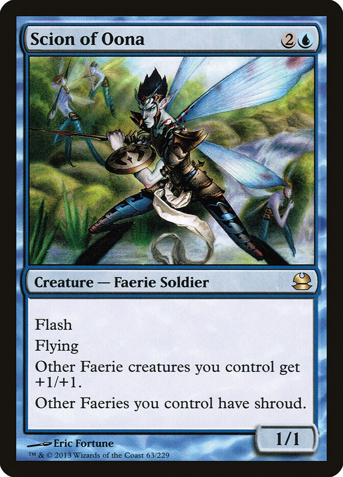 Scion of Oona card front