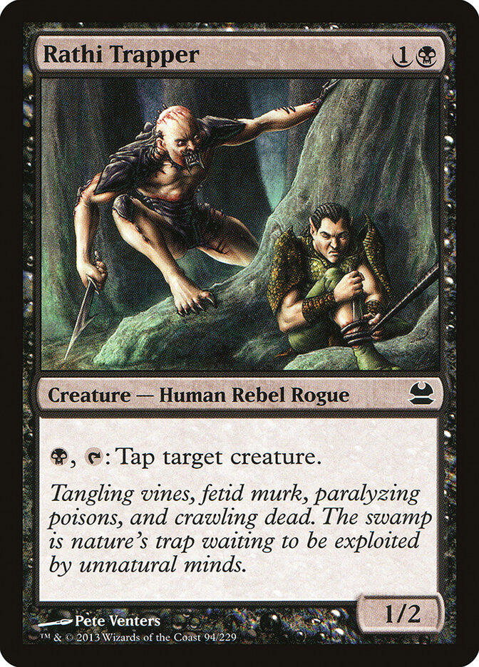 Rathi Trapper card front