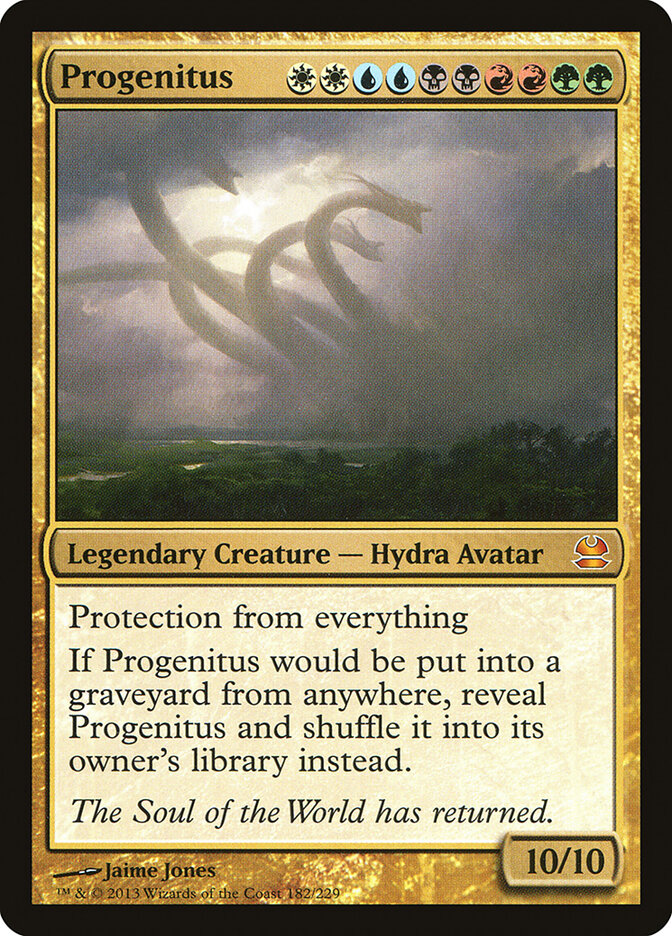 Progenitus card front