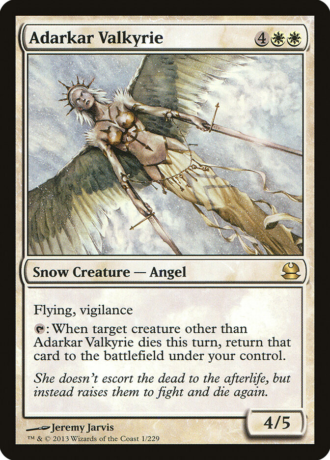 Adarkar Valkyrie card front