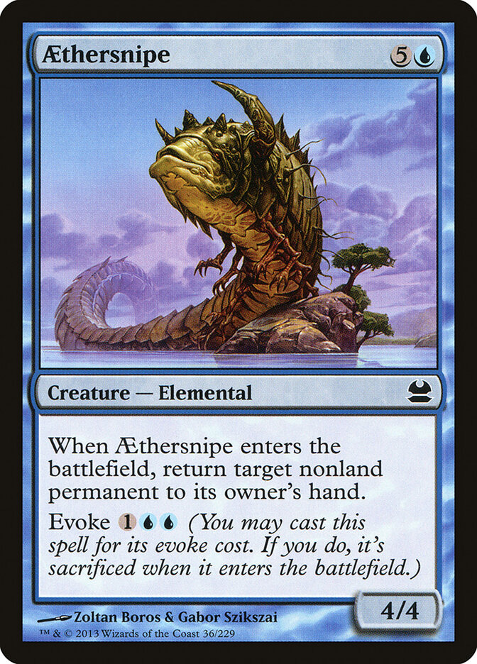 Aethersnipe card front