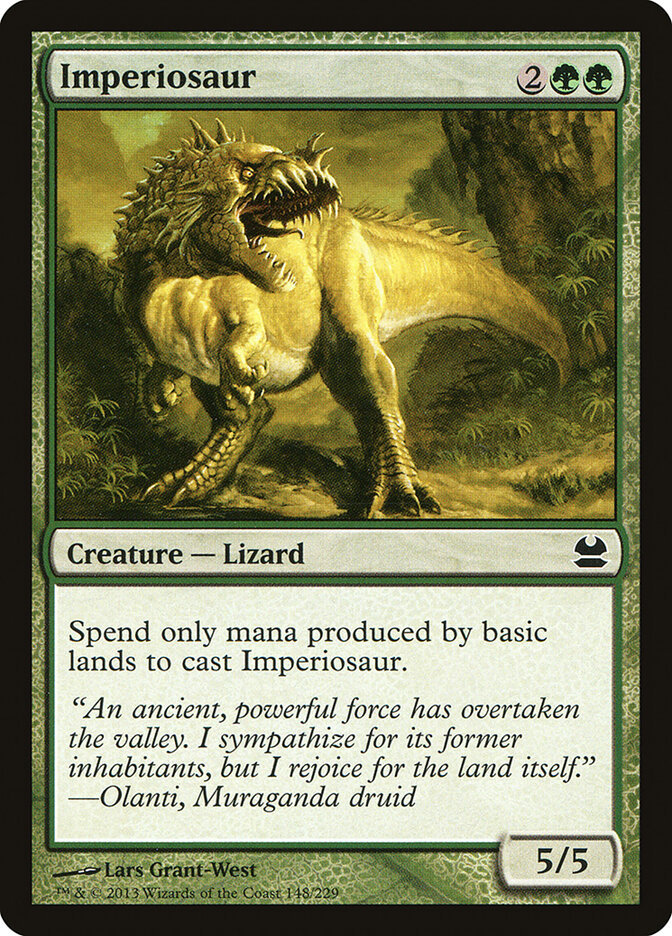 Imperiosaur card front