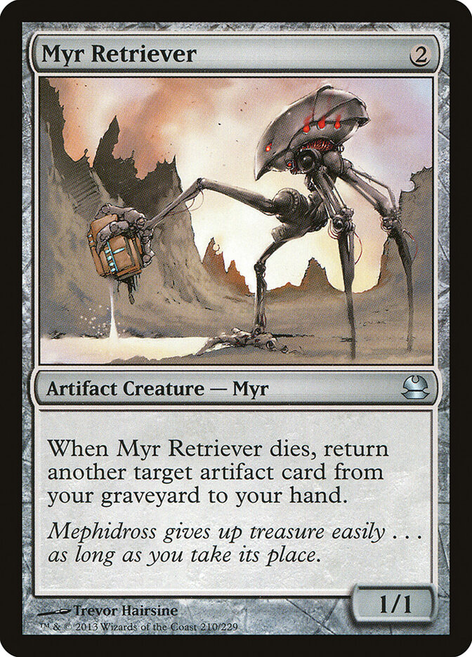 Myr Retriever card front