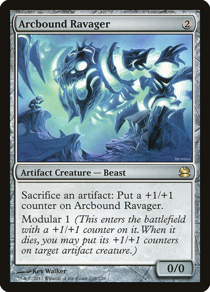 Arcbound Ravager card front