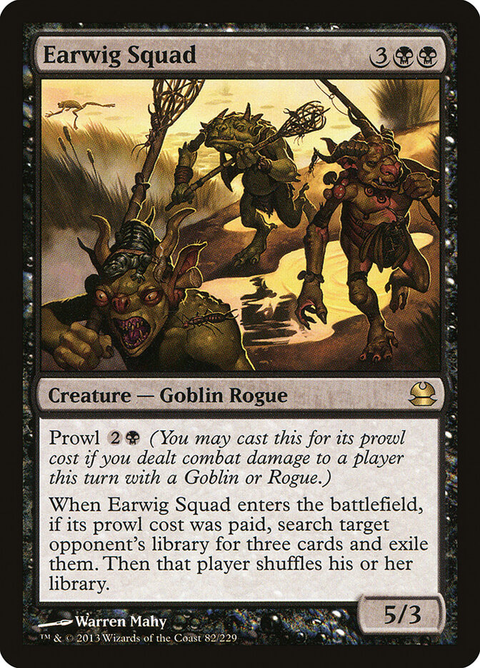 Earwig Squad card front
