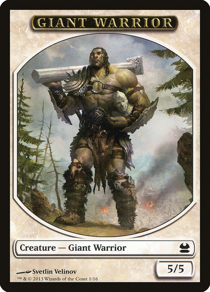 Giant Warrior card front
