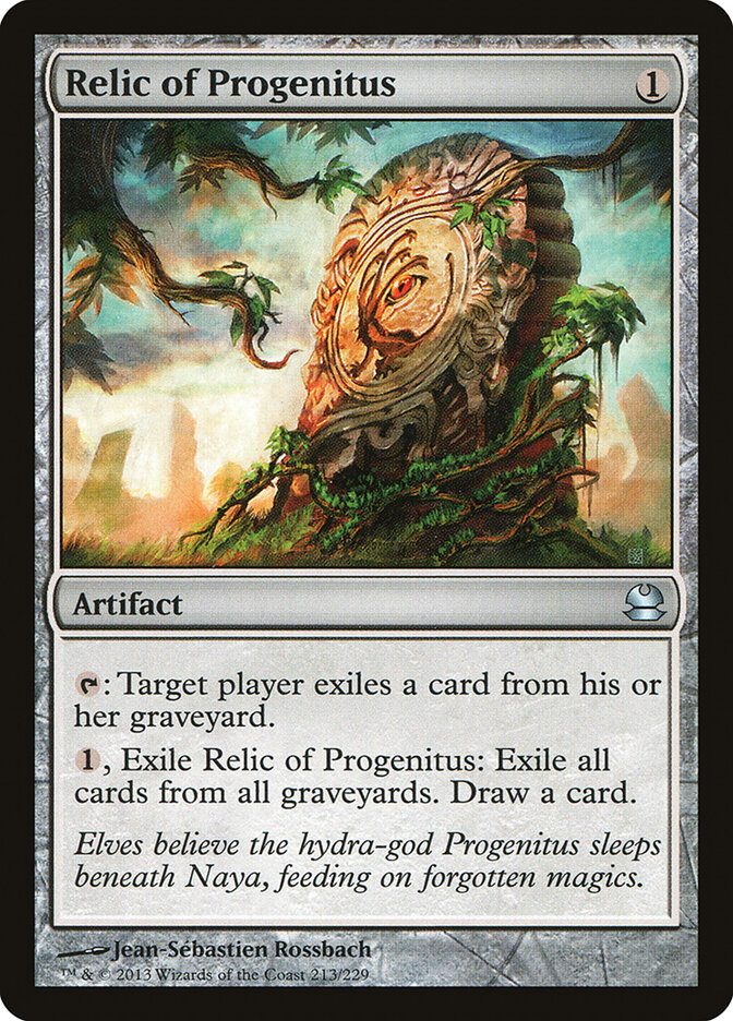 Relic of Progenitus card front