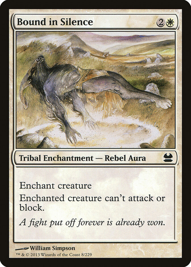 Bound in Silence card front
