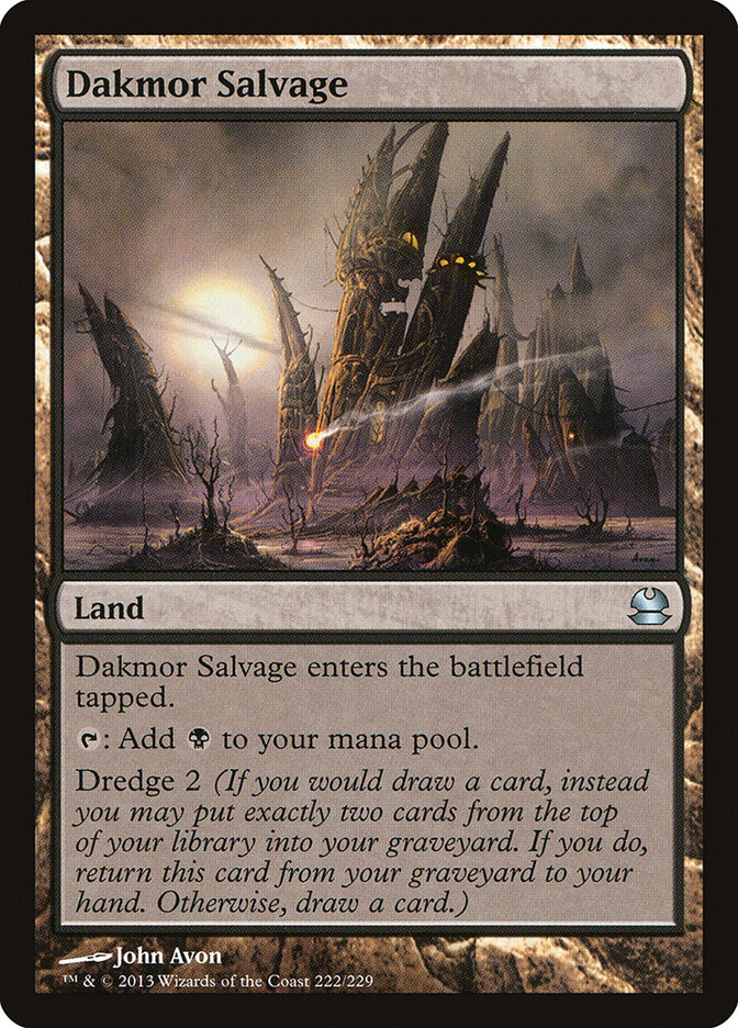 Dakmor Salvage card front