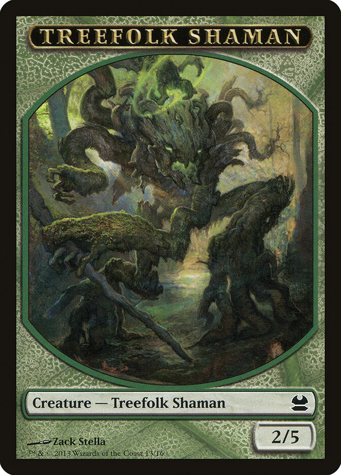 Treefolk Shaman card front