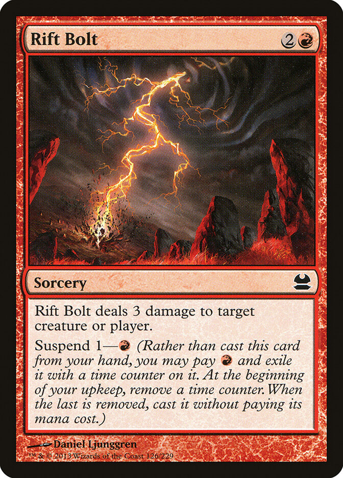 Rift Bolt card front