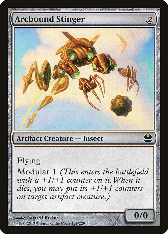 Arcbound Stinger card front