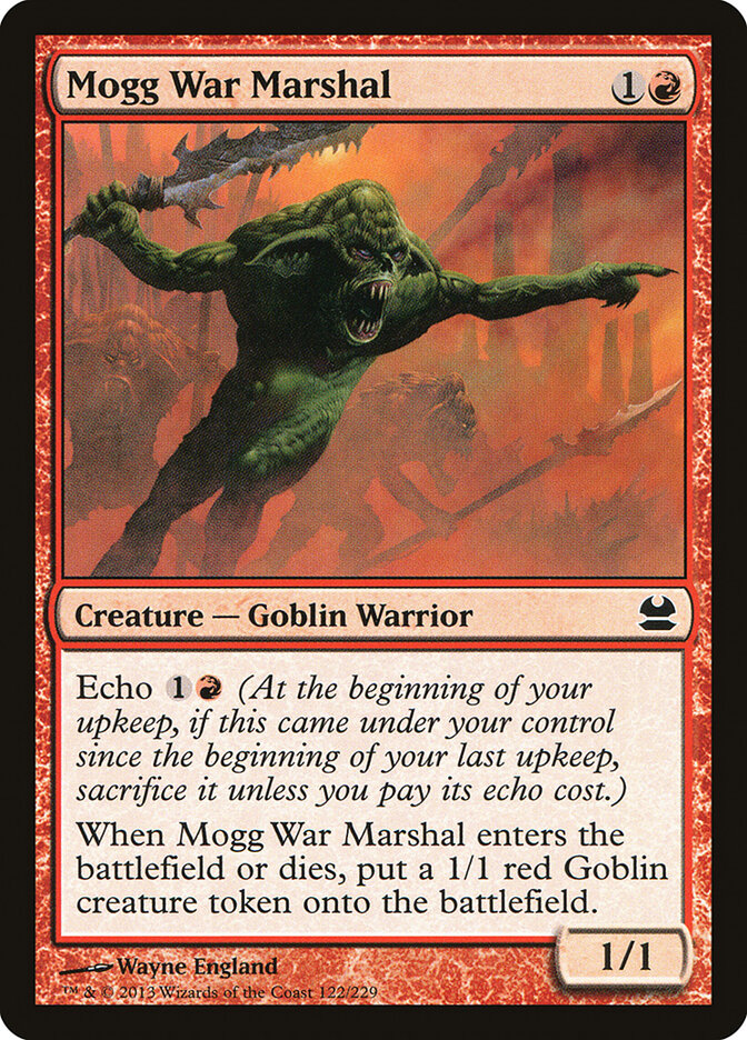 Mogg War Marshal card front