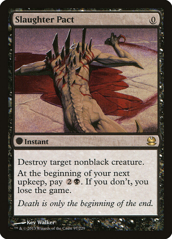 Slaughter Pact card front