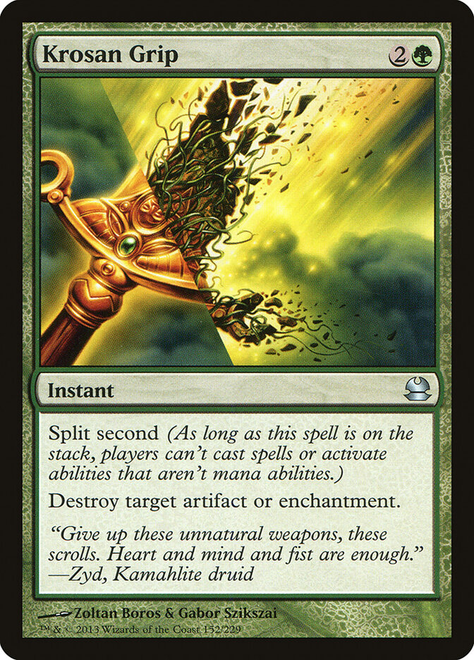 Krosan Grip card front