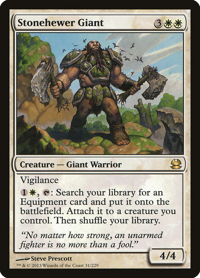 Stonehewer Giant card front
