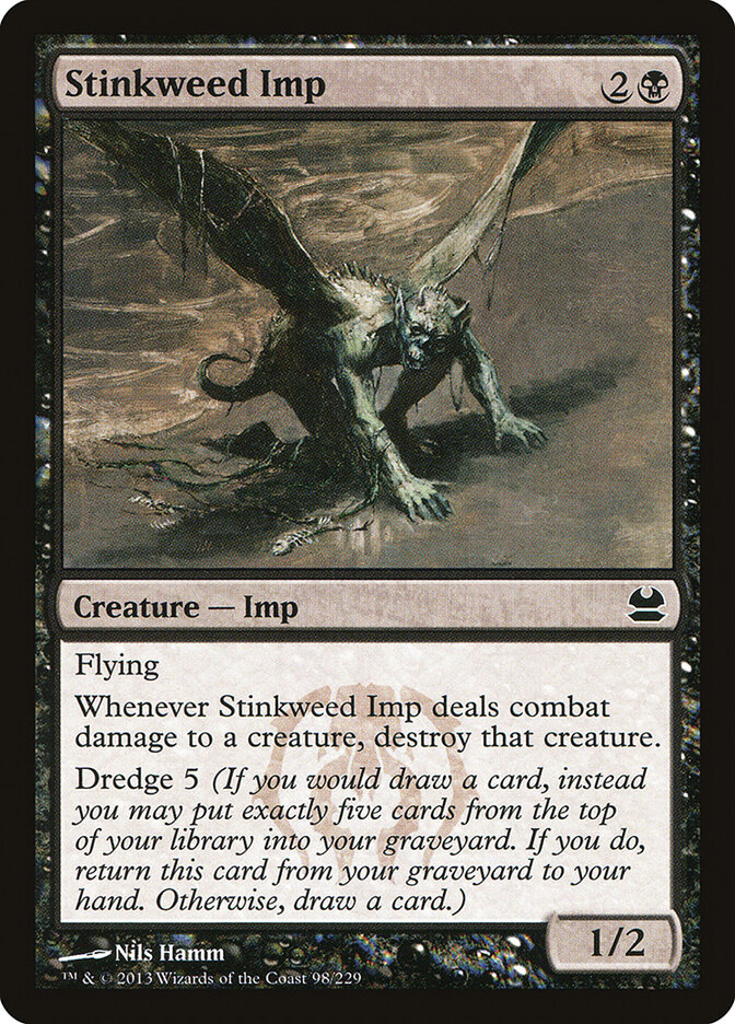 Stinkweed Imp card front