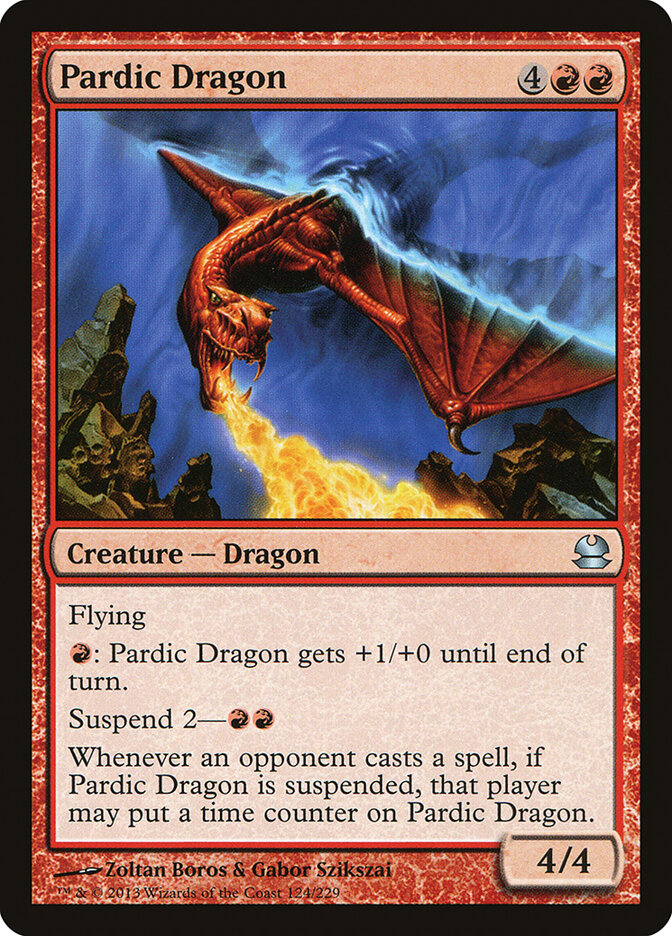 Pardic Dragon card front