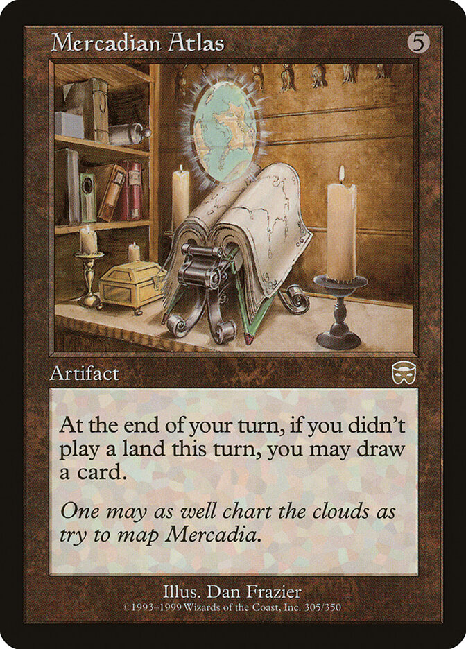 Mercadian Atlas card front