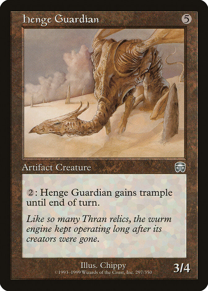 Henge Guardian card front