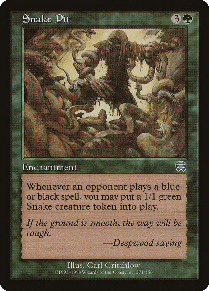 Snake Pit card front