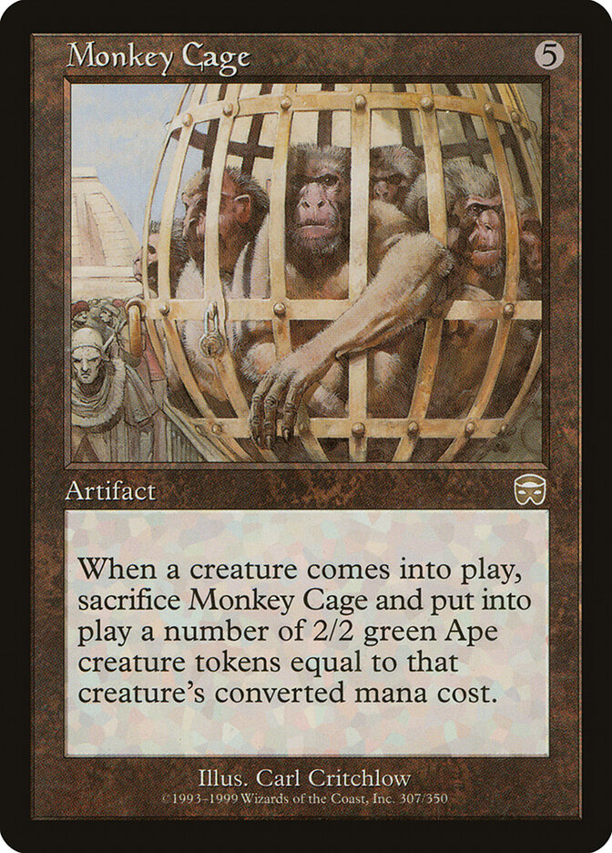 Monkey Cage card front