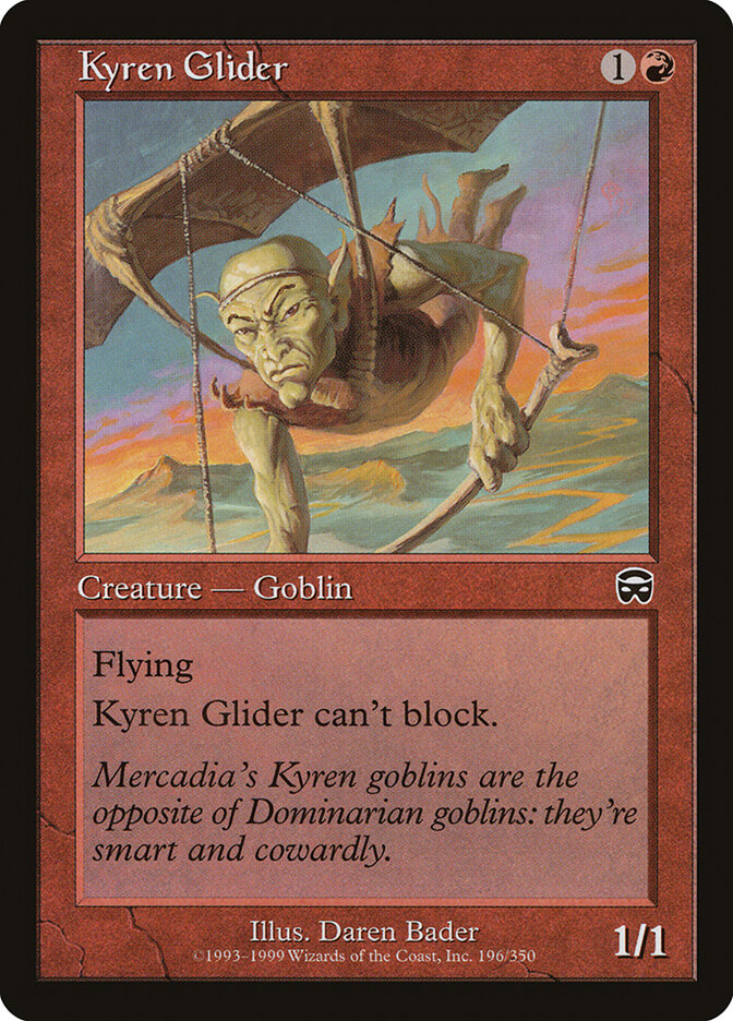 Kyren Glider card front