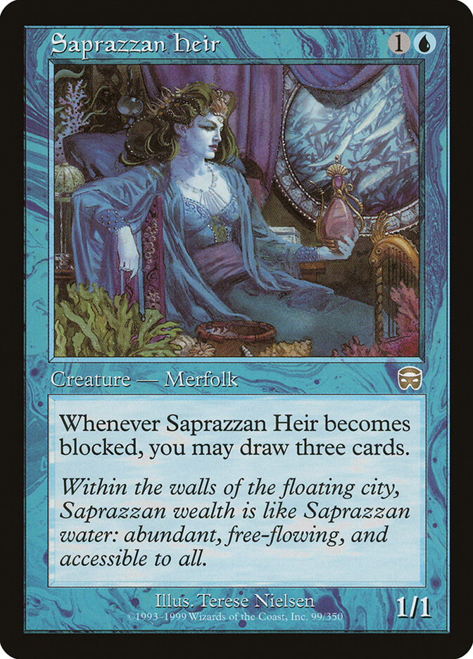 Saprazzan Heir card front