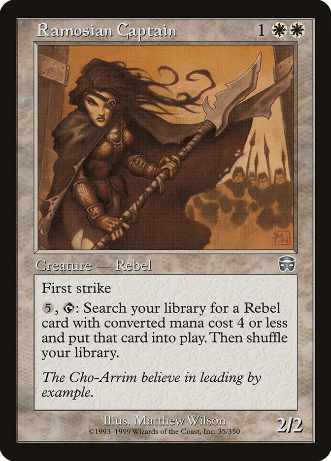 Ramosian Captain card front