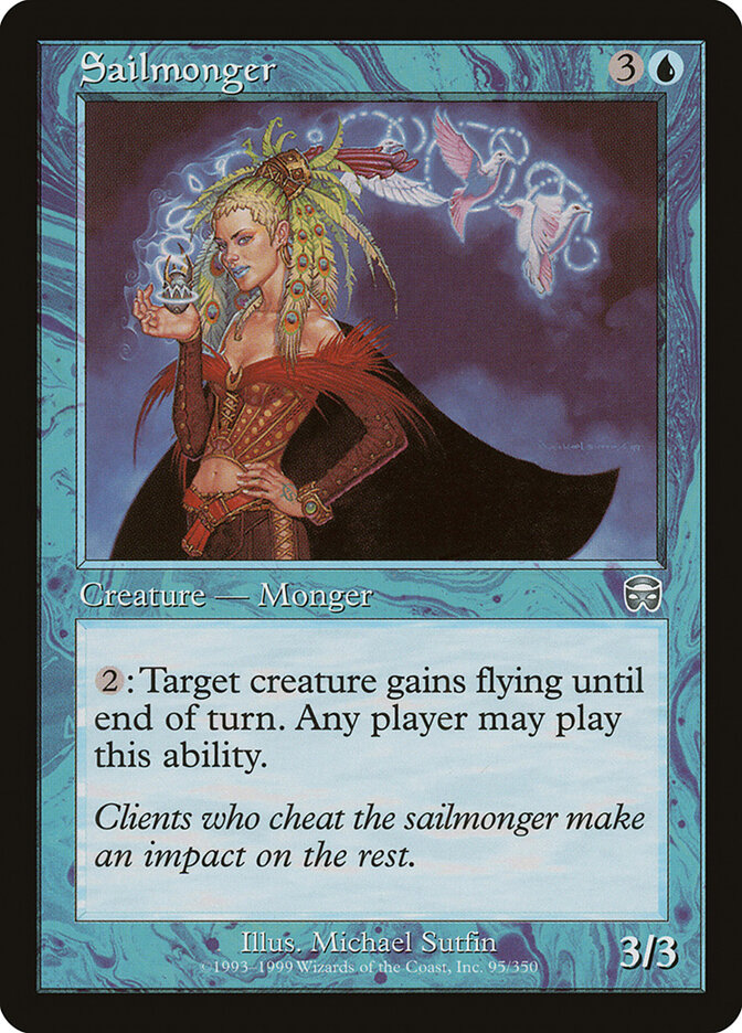 Sailmonger card front