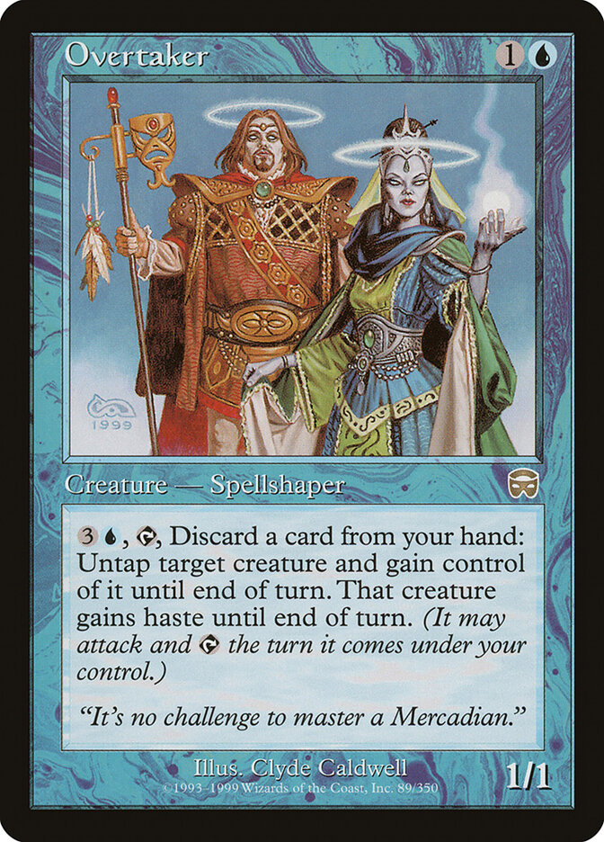 Overtaker card front