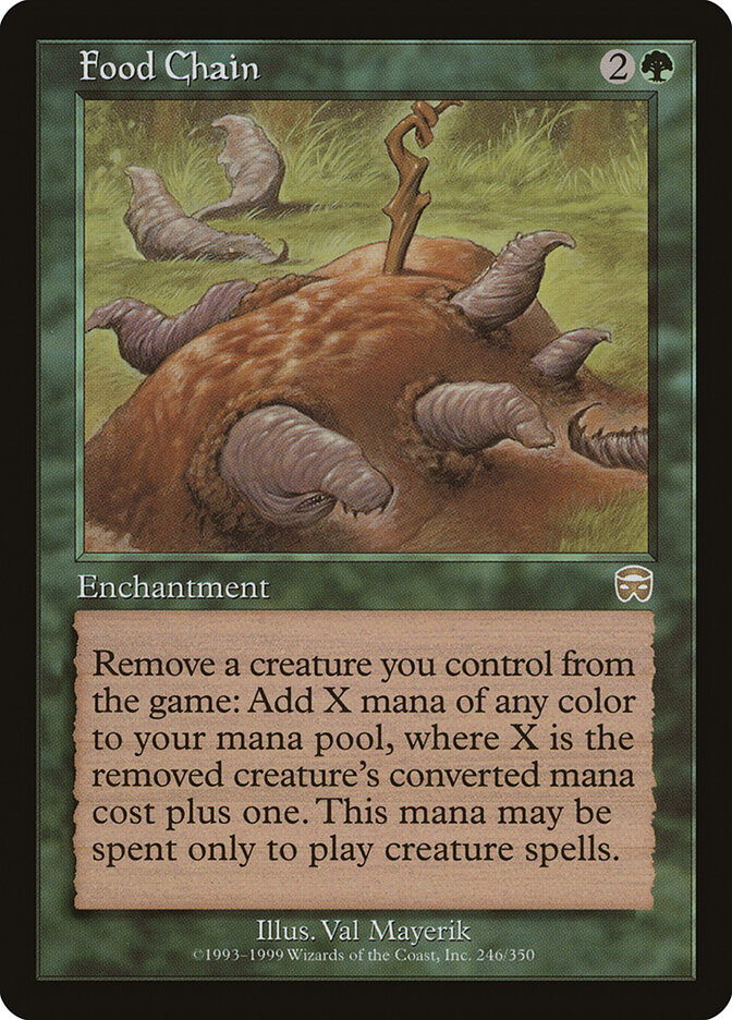 Food Chain card front