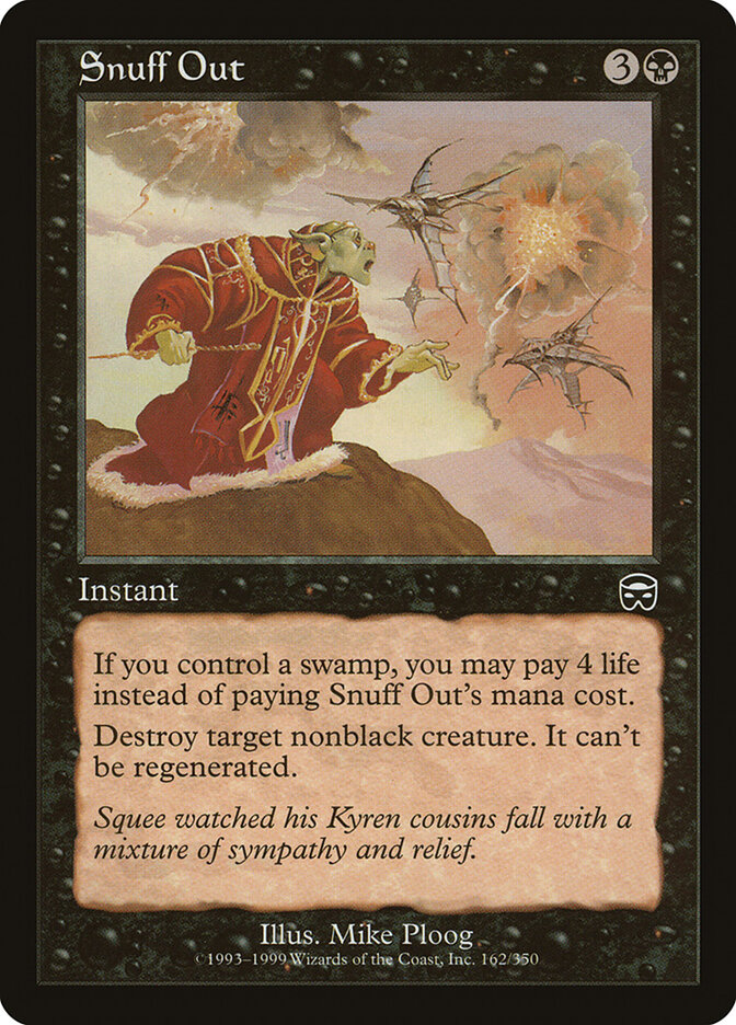 Snuff Out card front