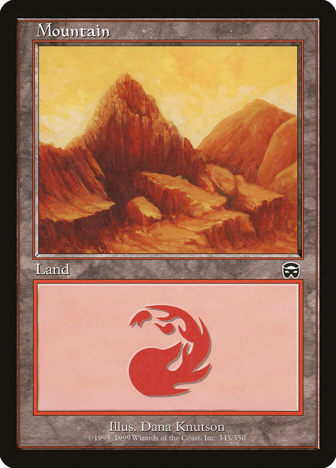 Mountain card front