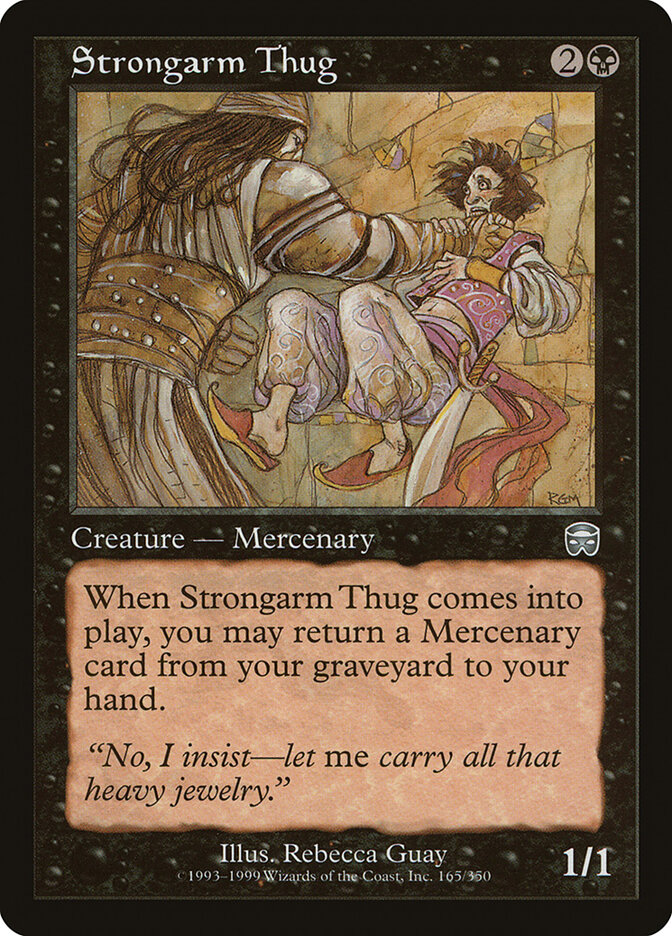 Strongarm Thug card front