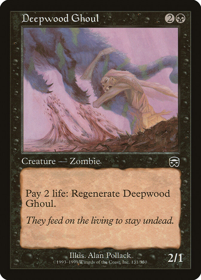 Deepwood Ghoul card front