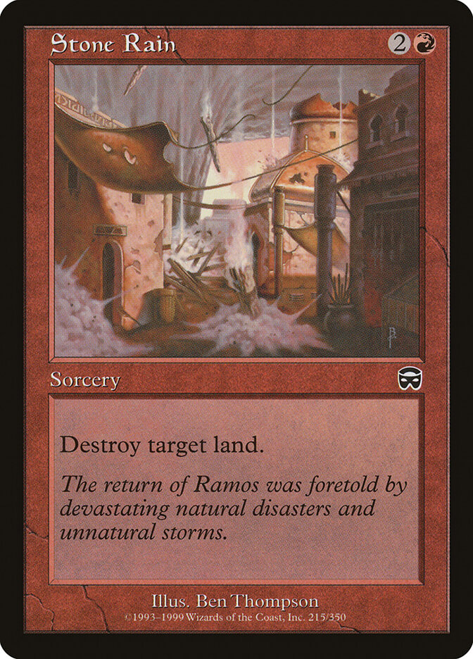 Stone Rain card front