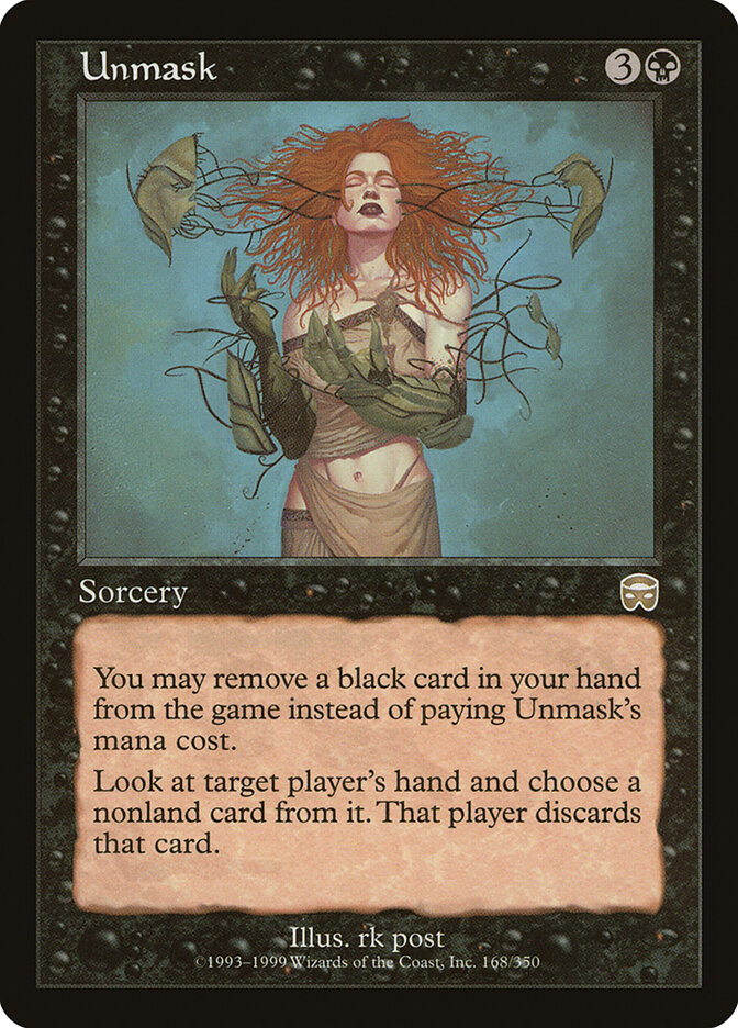 Unmask card front