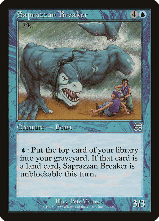Saprazzan Breaker card front