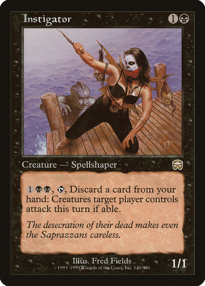 Instigator card front