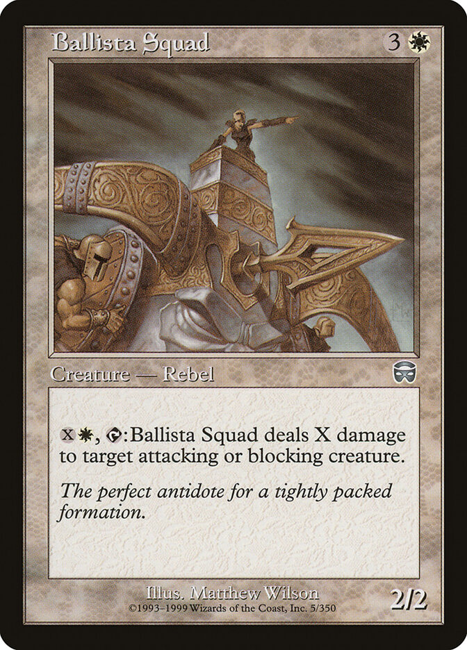 Ballista Squad card front