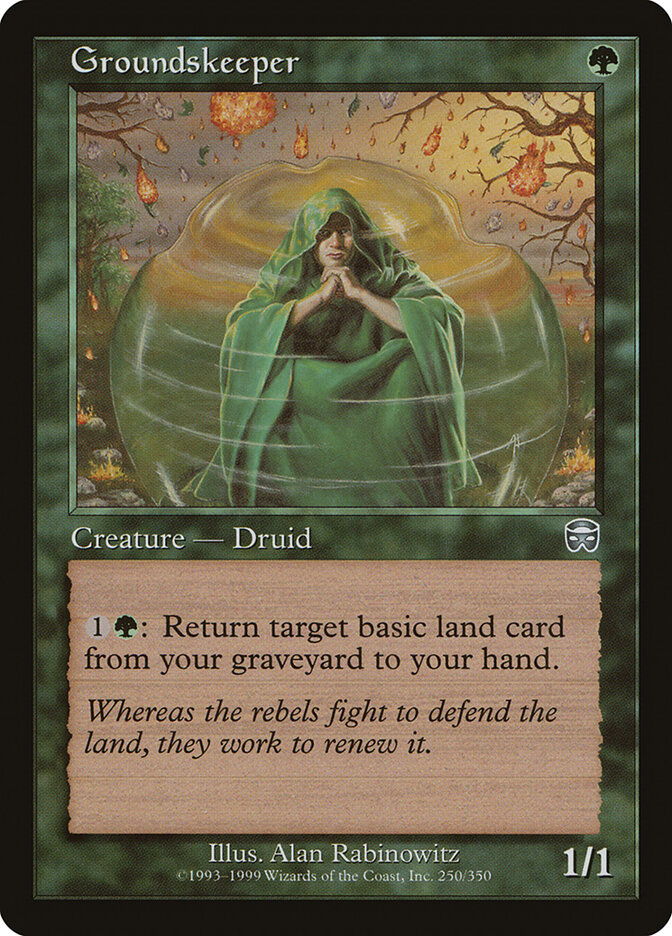 Groundskeeper card front