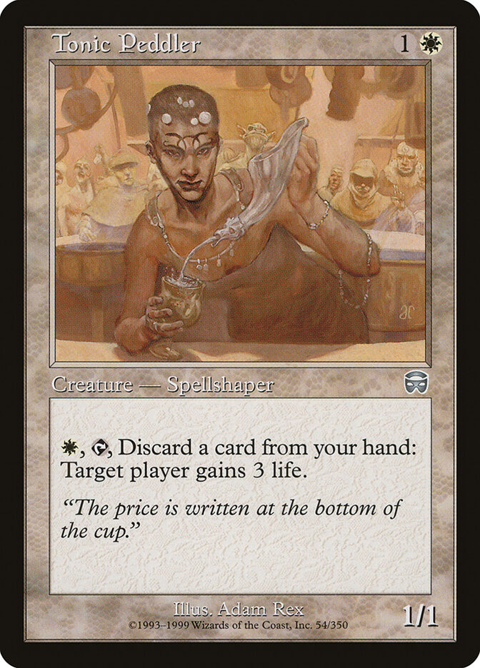 Tonic Peddler card front